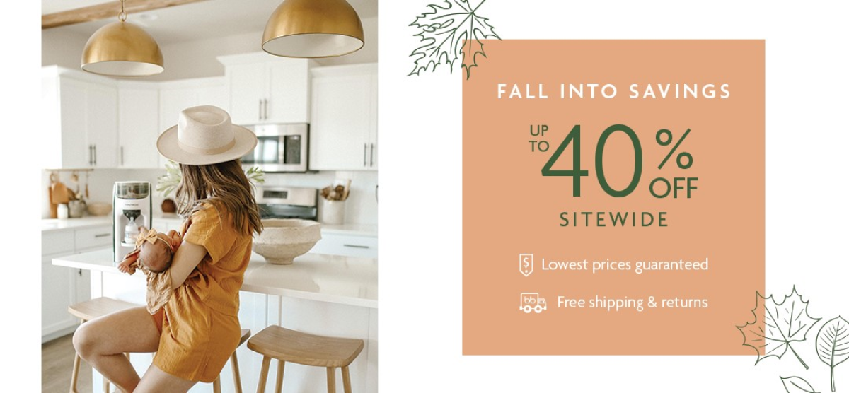 Up To 40% Off Sitewide