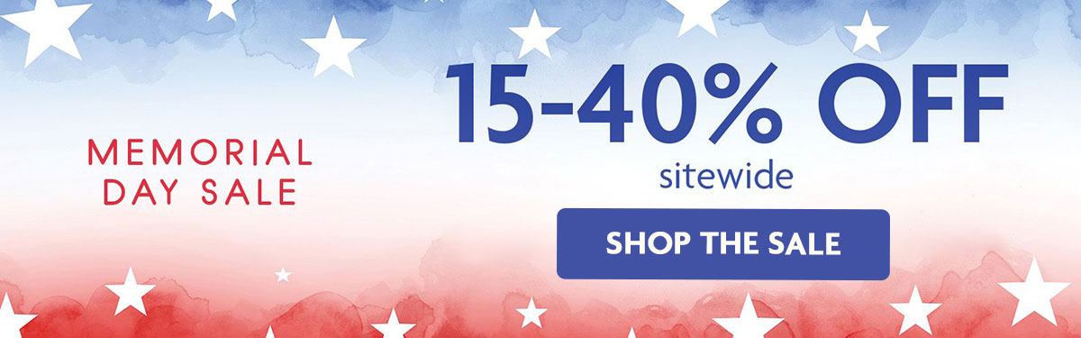 Memorial Day Sale | 15-40% OFF sitewide | Shop The Sale