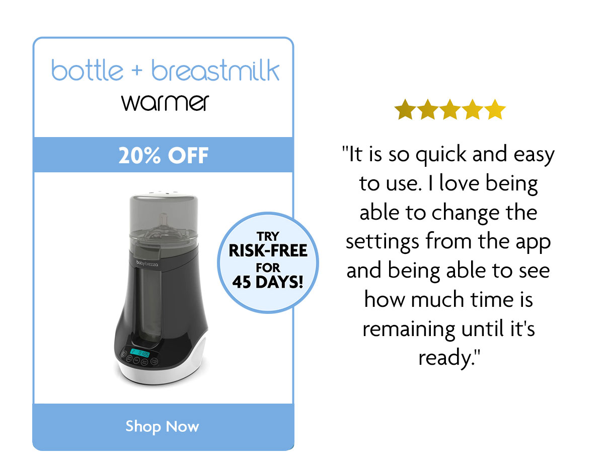 Bottle + Breastmilk Warmer | Shop Now