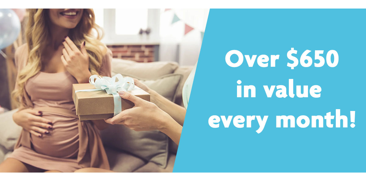 Over $650 in value every month!