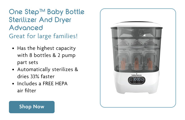 One Step™ Baby Bottle Sterilizer And Dryer Advanced | Shop Now
