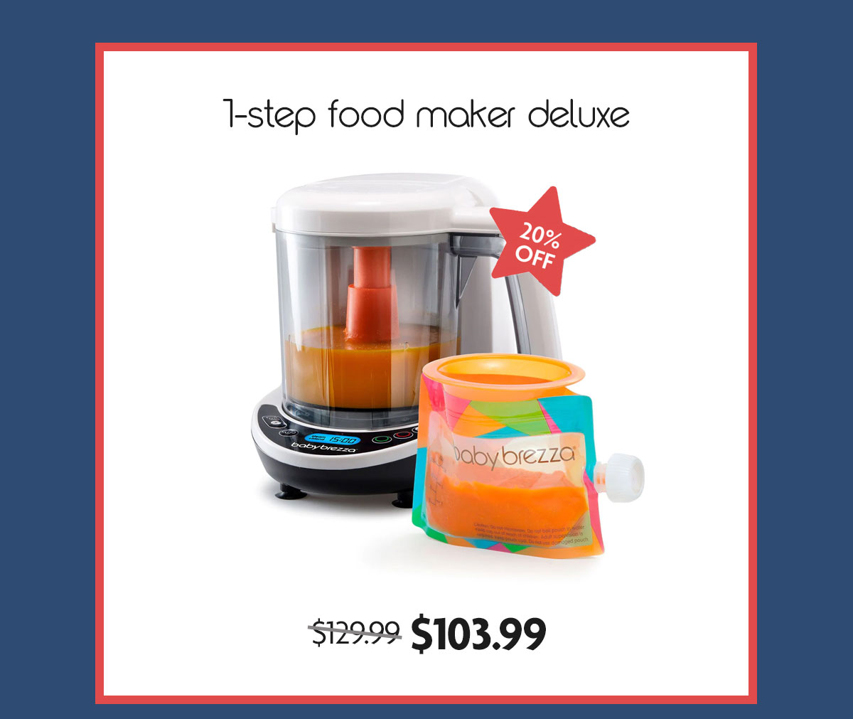 1-step food maker deluxe | 20% OFF