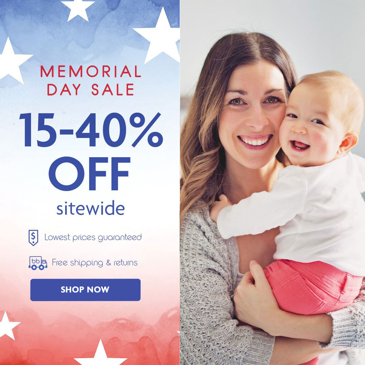 Memorial Day Sale | 15-40% OFF sitewide | SHOP NOW