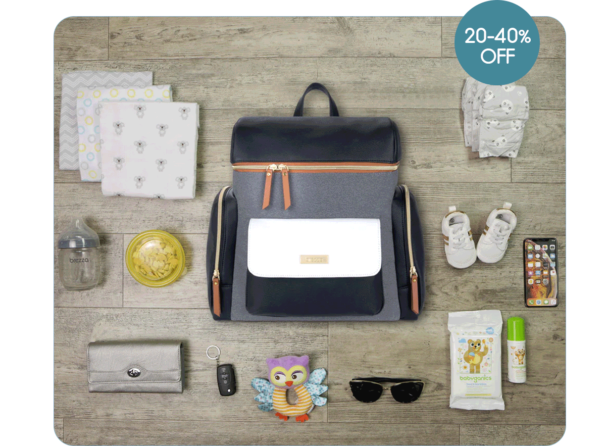 Looking for a diaper bag with a place for everything? | 20-40% OFF | Shop Diapering