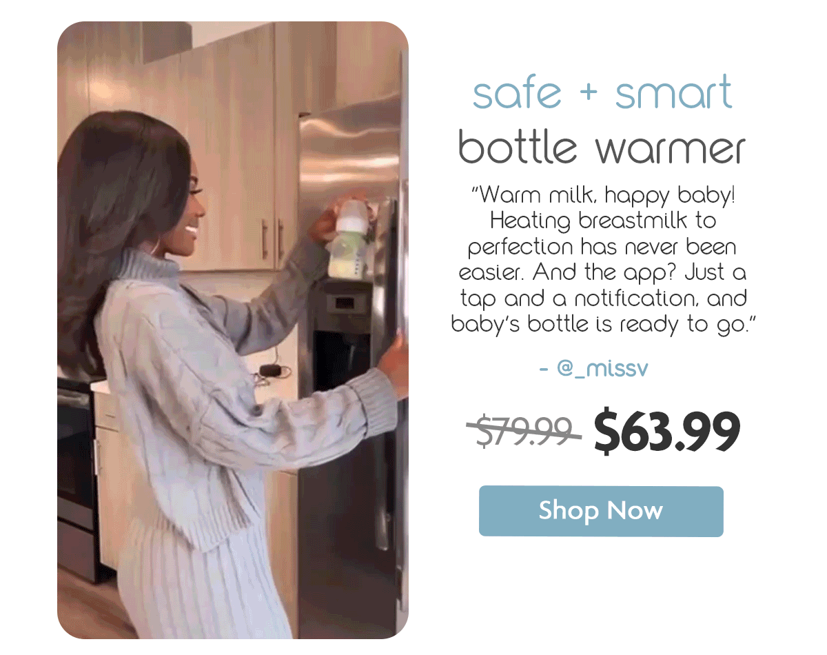 safe + smart bottle warmer | Shop Now