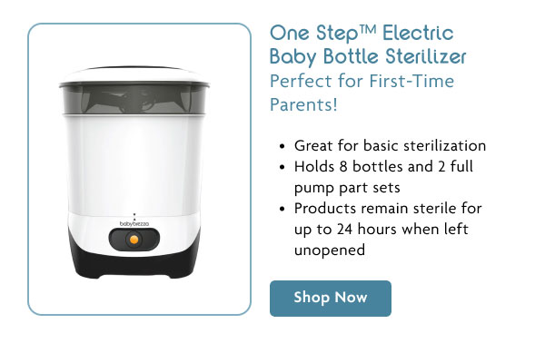 One Step™ Electric Baby Bottle Sterilizer | Shop Now