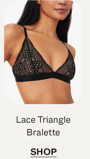 Lace Triangle Bralette