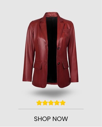 red blazer