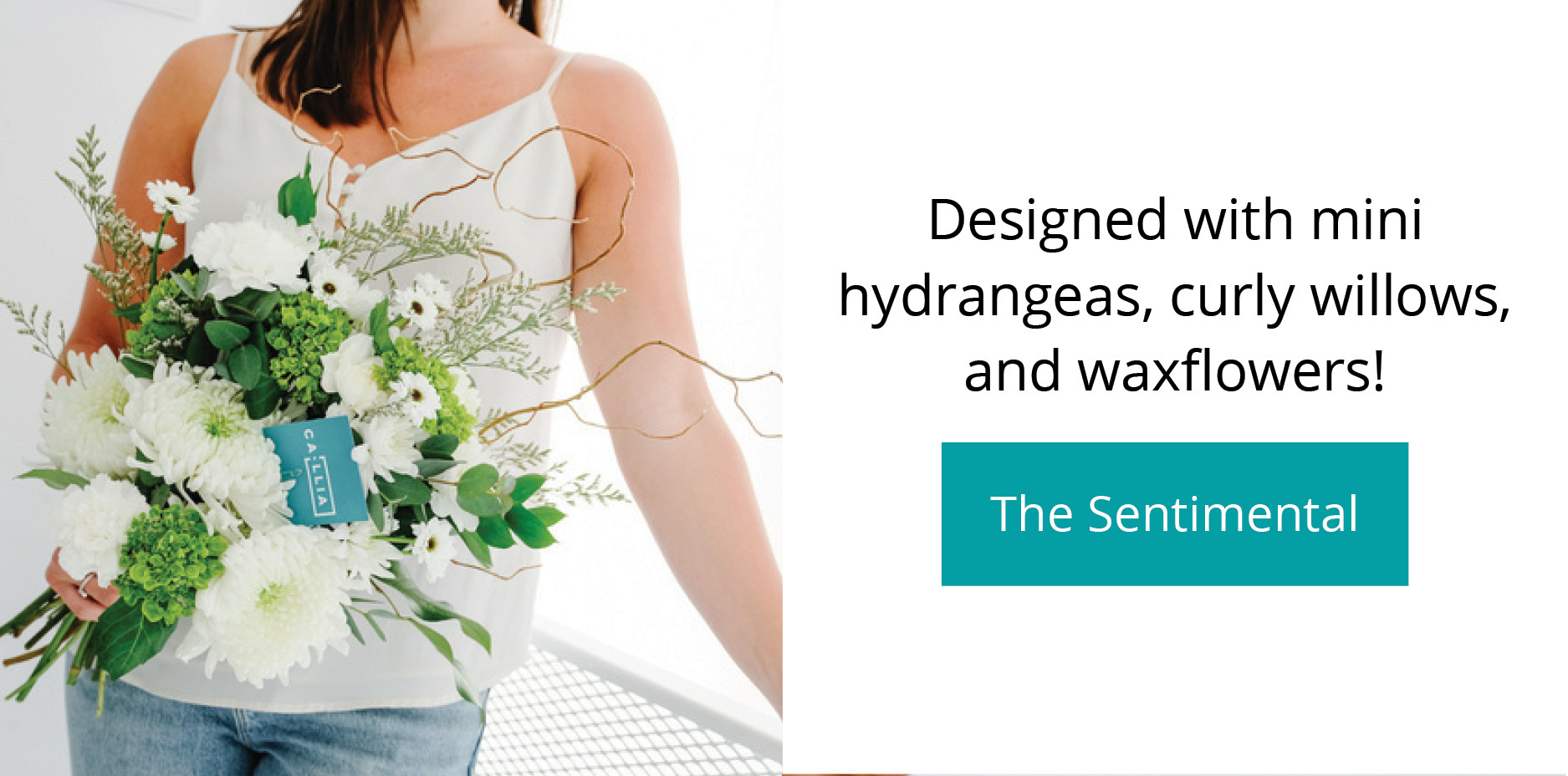 Say hello to hydrangeas 💐🤍 Callia Flowers