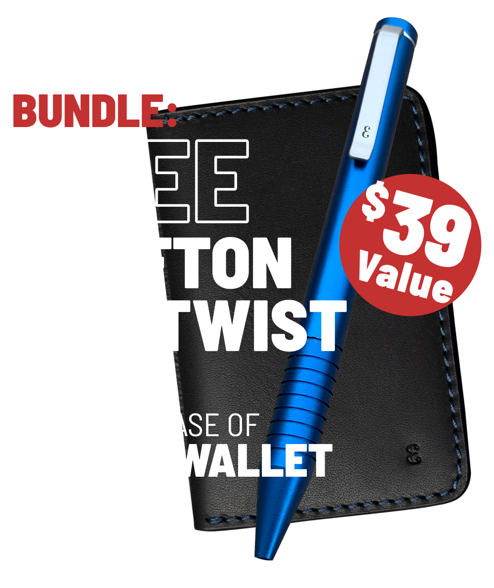 Free Grafton Mini Twist with Purchase of Holden Wallet