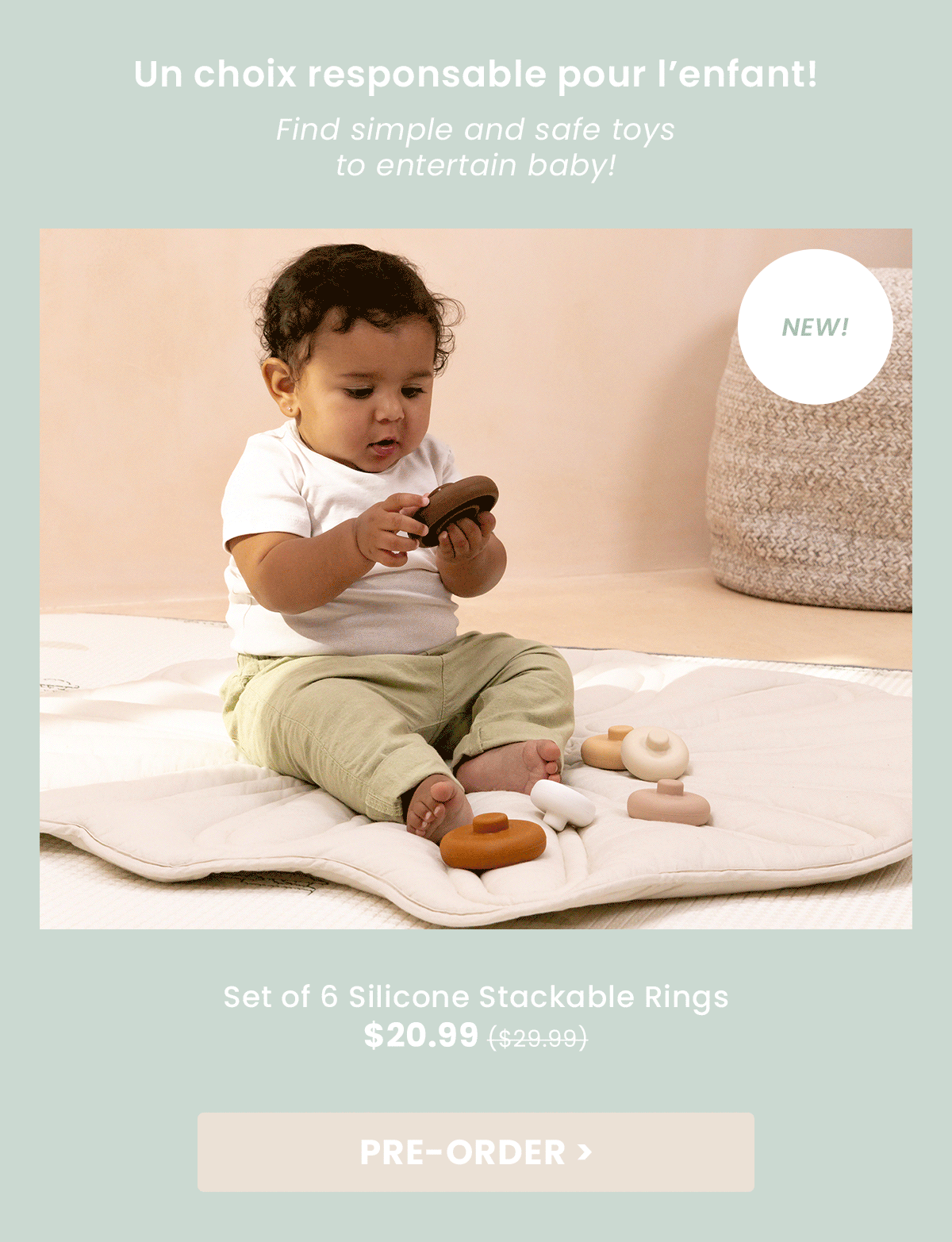 👼 They help baby's curiosity and development senses Coco Village