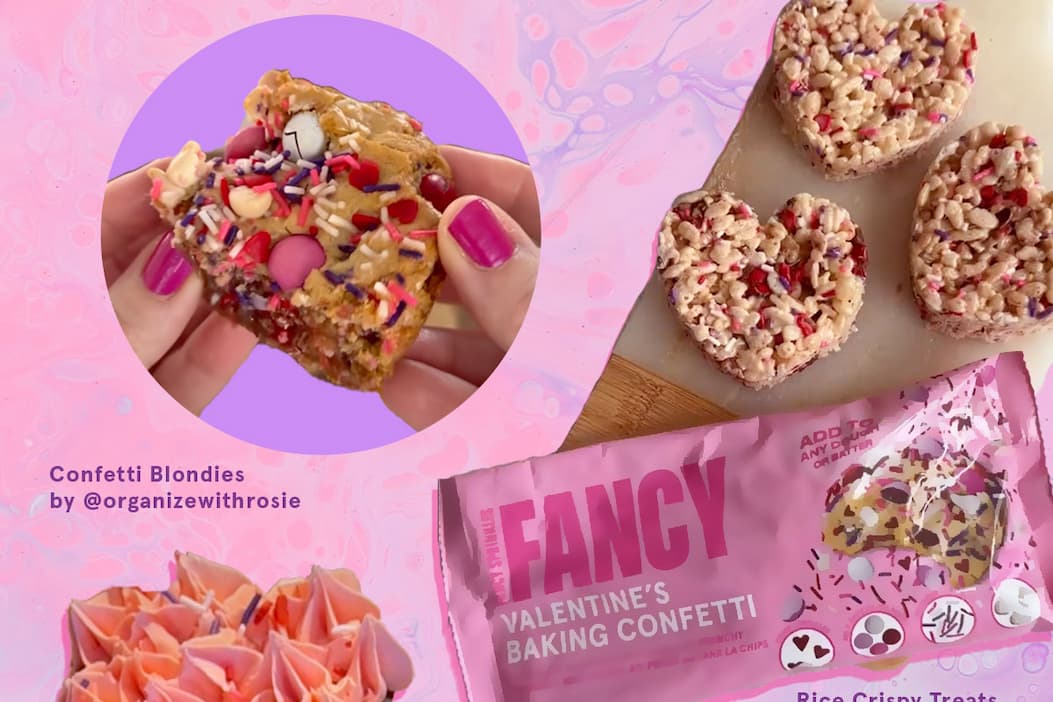 A few valentine's treats made by content creators