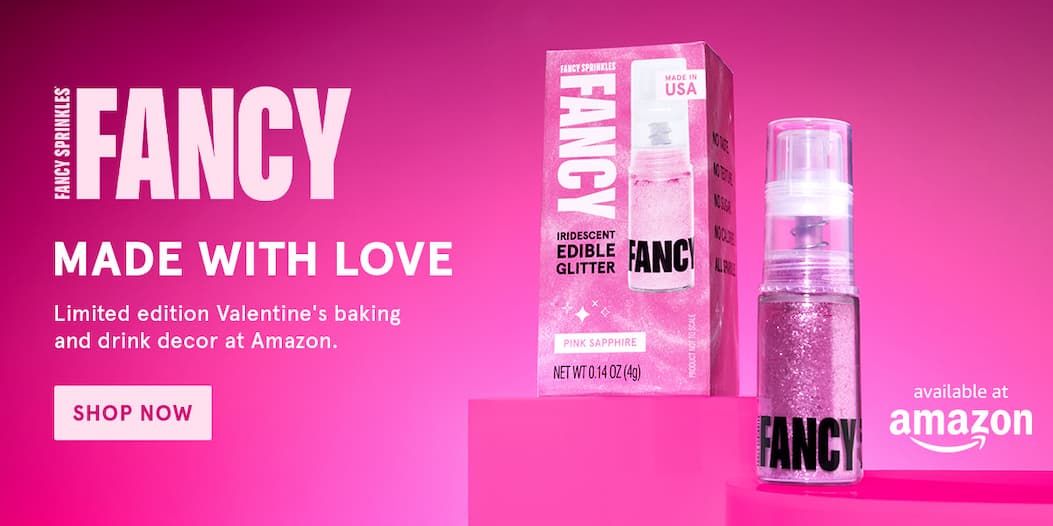 Made With Love - Limited Edition Valentine's Baking and Drink Decor at Amazon. Shop Now! 