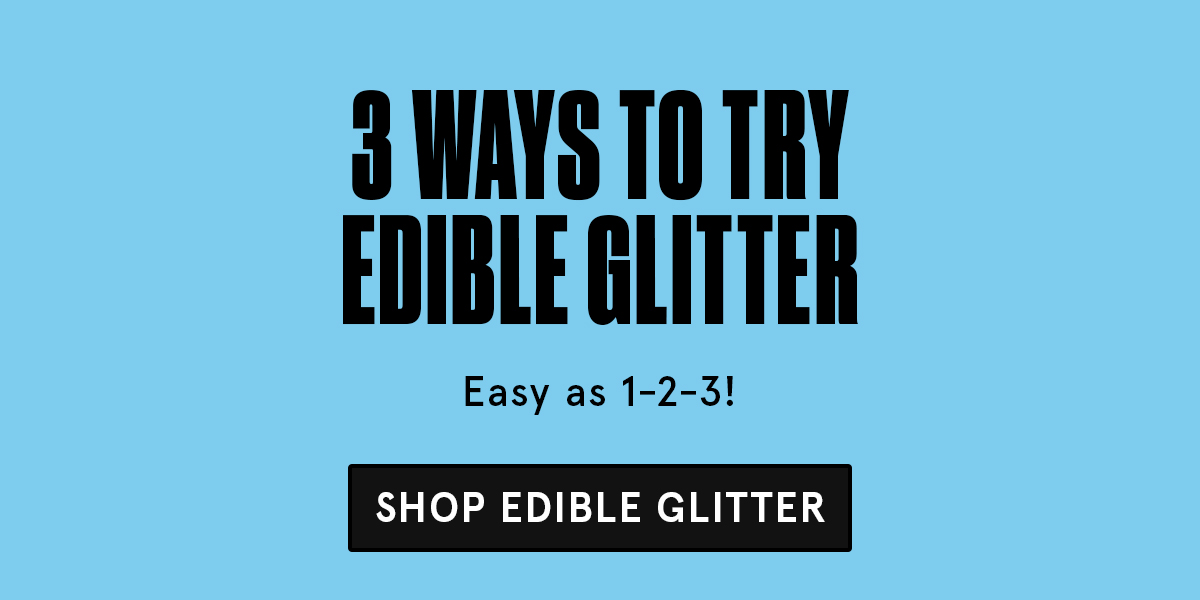 Shop Edible Glitter & Shimmer