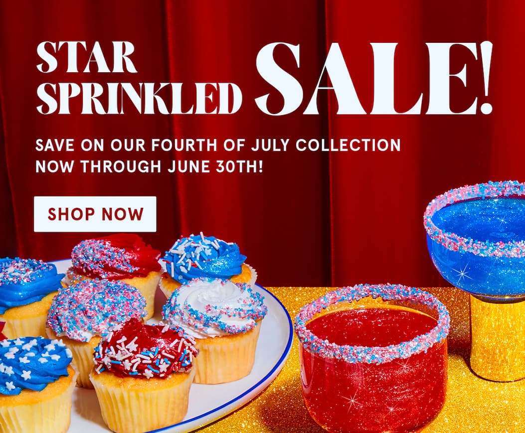 It's a star-sprinkled sale! Save on our 4th of July collection now through June 30th on Amazon.