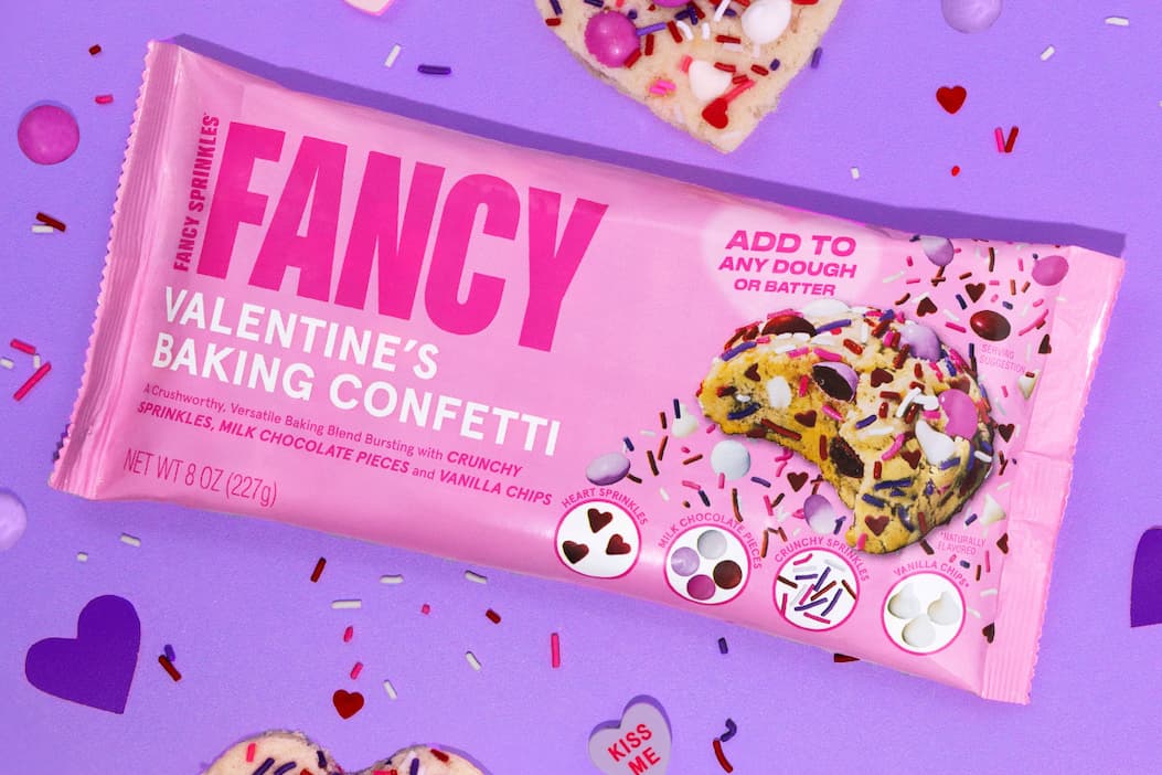 A photo of Fancy's Valentine's Baking Confetti