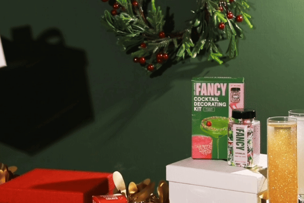 Gif of Fancy Sprinkles Holiday Baking Confetti