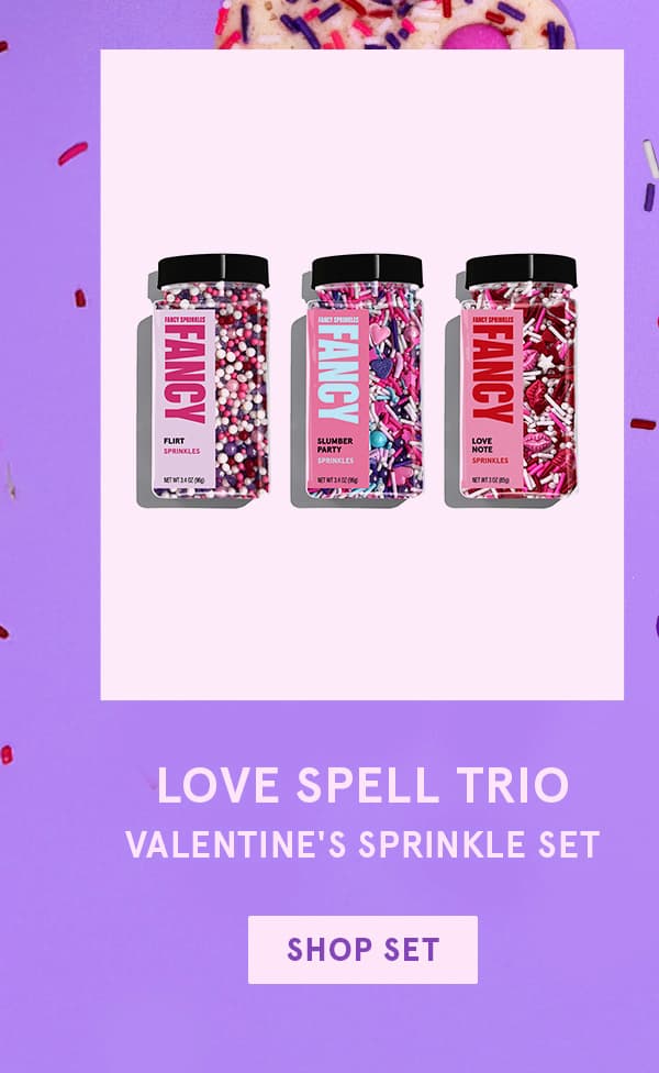Shop the Love Spell Trio Valentine's Sprinkles Set at Amazon
