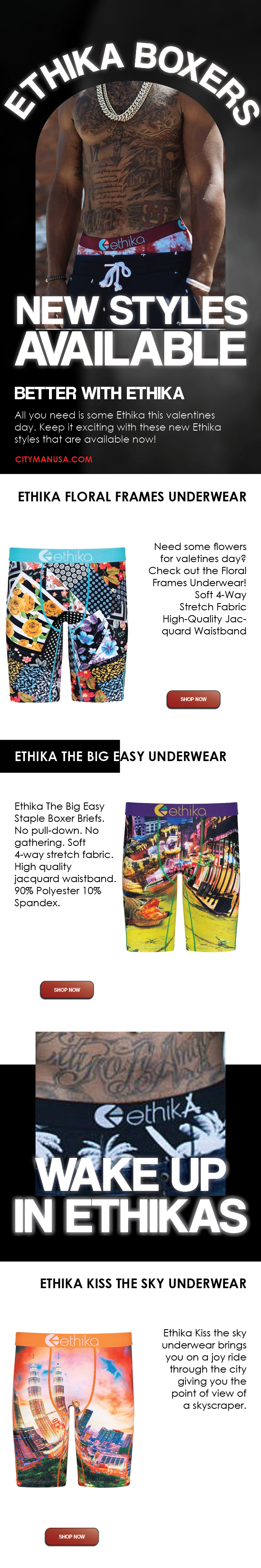 Wake Up In Some Ethikas 🔥 City Man USA