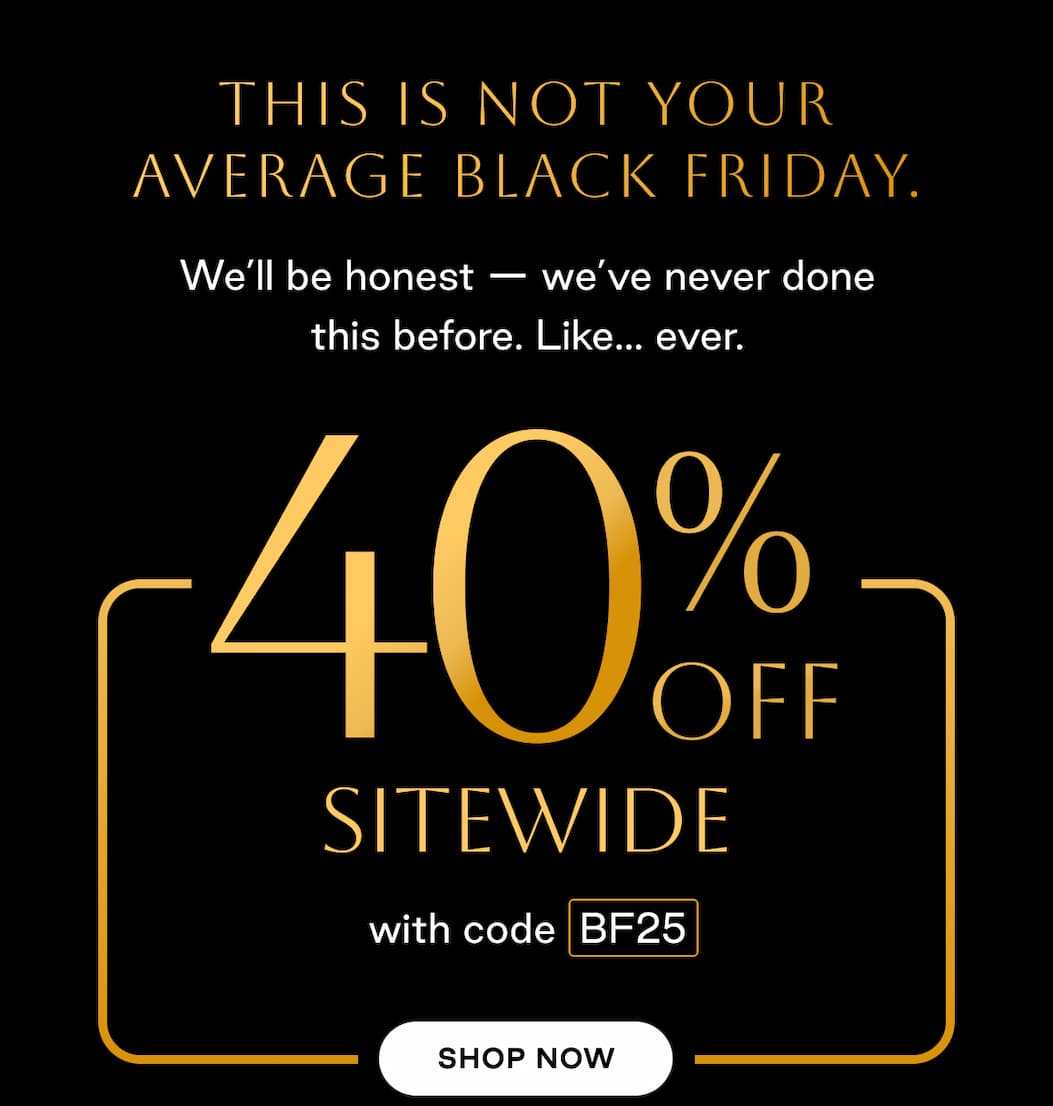 Black Friday Is Here