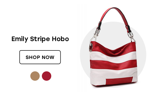 Emily Stripe Hobo | Shop Now