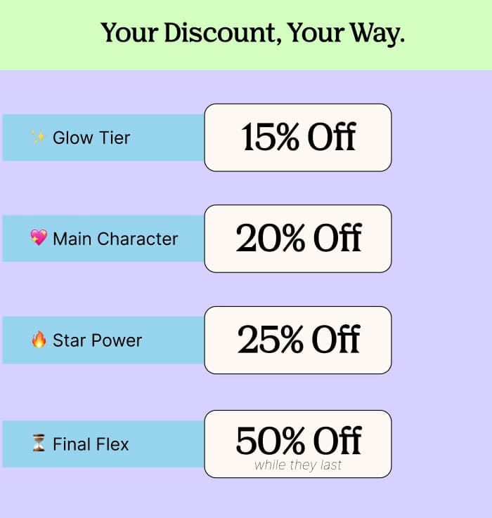 Your Discount, Your Way.