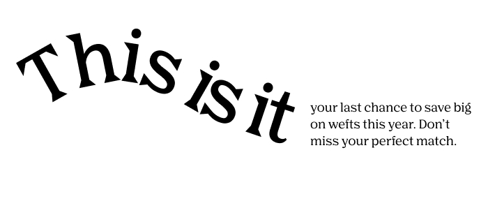 This is it | your last chance...