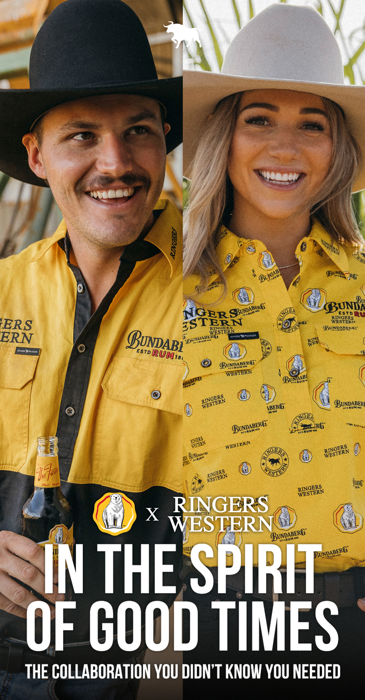 IT'S HERE! THE COLLAB YOU DIDN'T KNOW YOU NEEDED 🥃🤠 Ringers Western