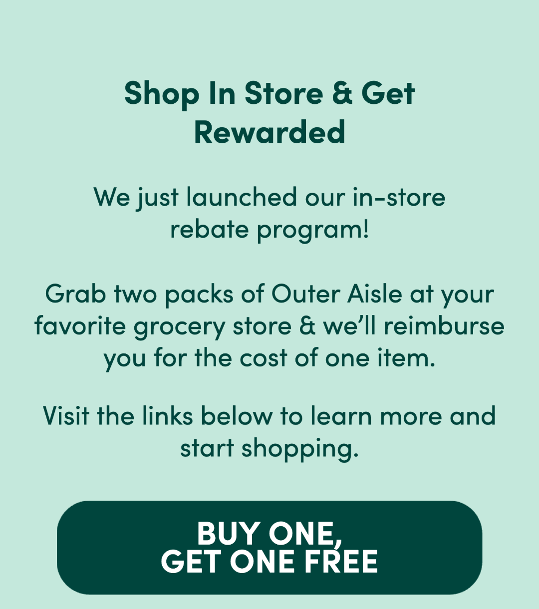 buy one, get one free 🍞 Outer Aisle Gourmet