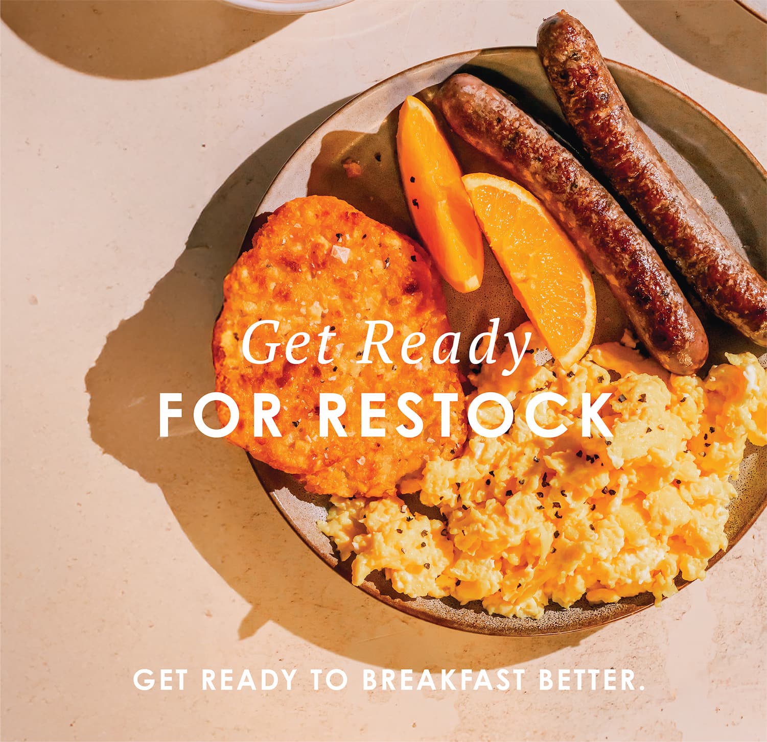Get Ready For Restock 