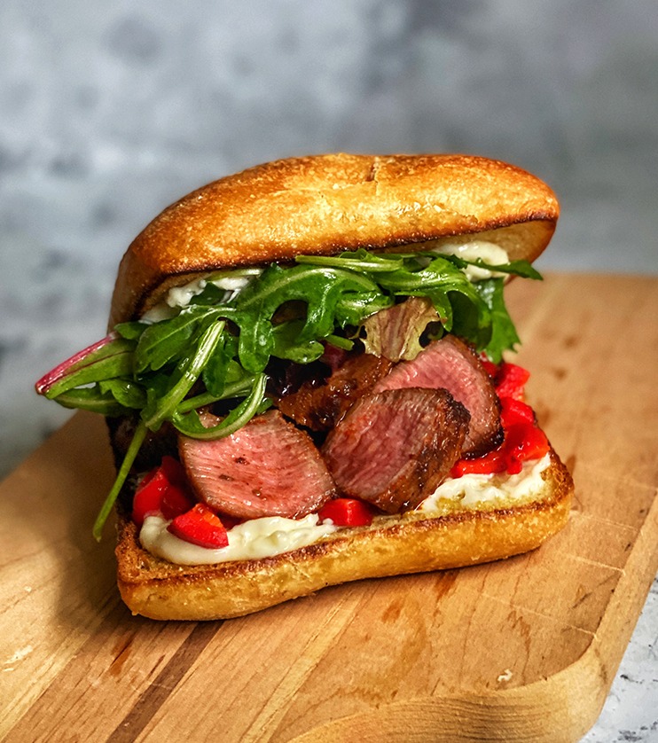 Smoky Sirloin Sandwich