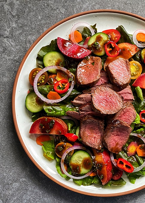 Sirloin Steak Salad