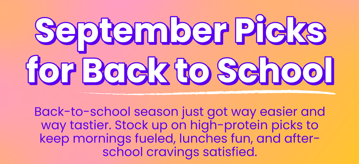 September picks for back to school