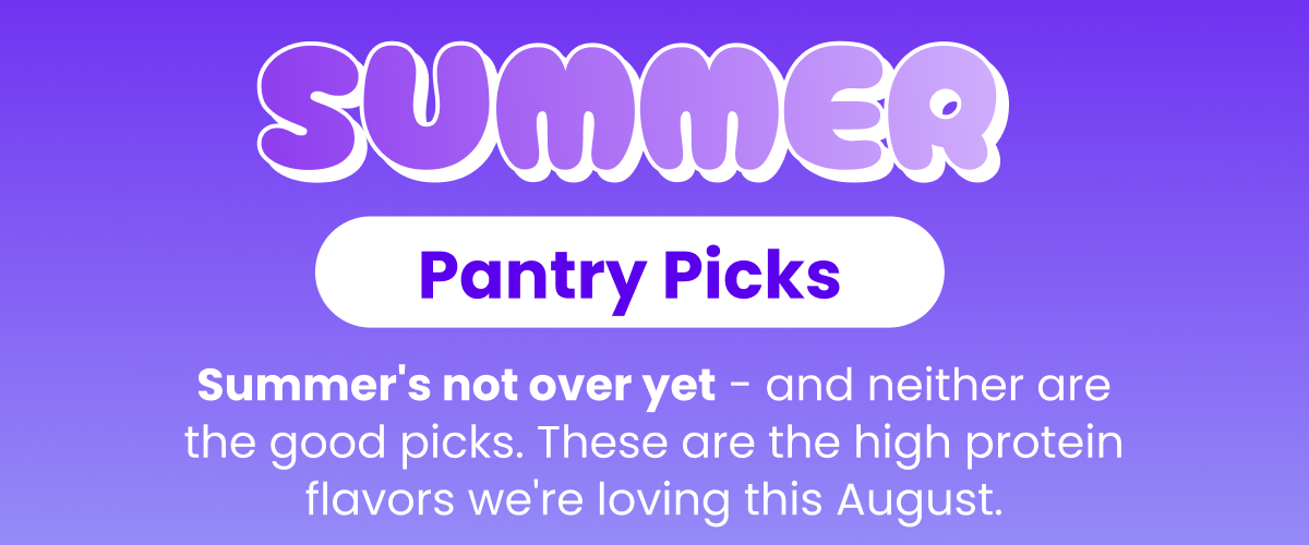Summer Pantry Picks