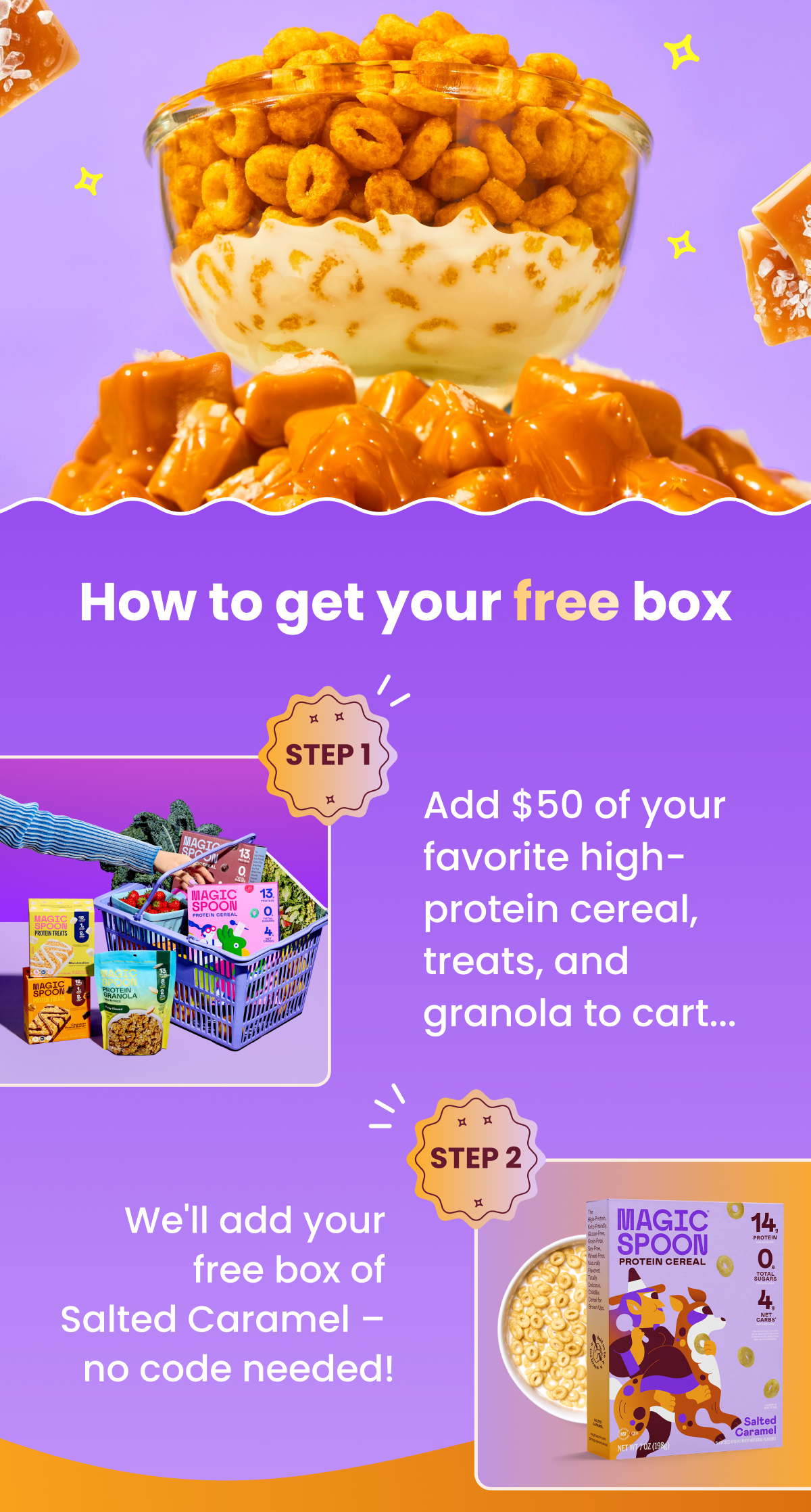 How to get your free box