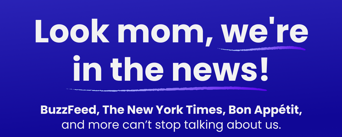 Look mom, we're in the news!