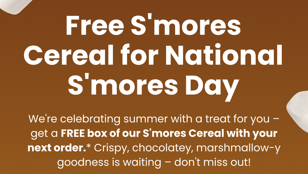 Free S'mores Cereal for National S'mores Day Free S'mores Cereal for National S'mores Day