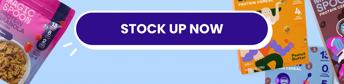 Stock up now Stock up now