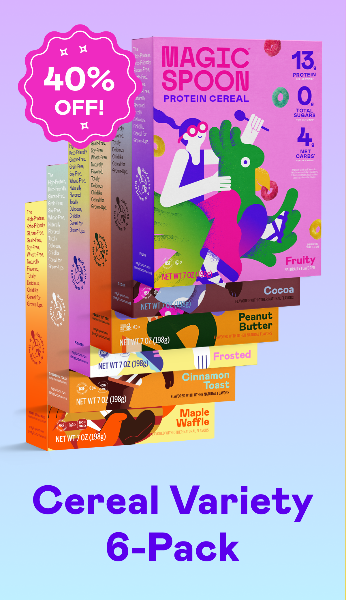 Cereal Variety 6-Pack