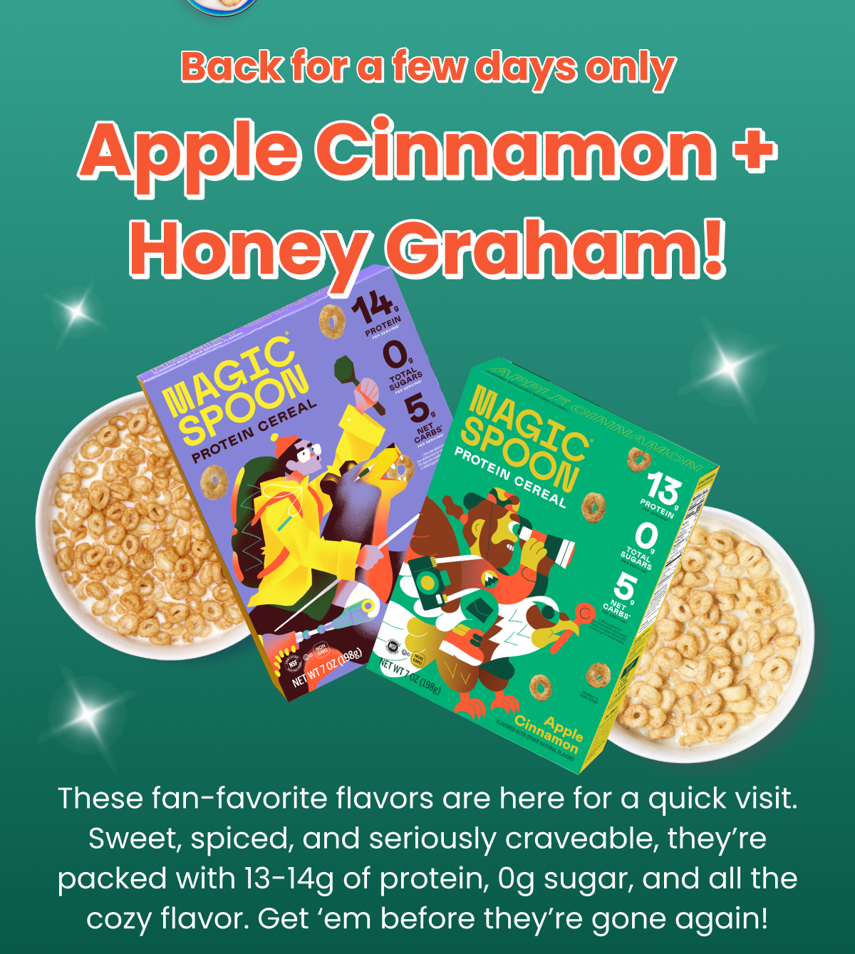 Apple Cinnamon + Honey Graham