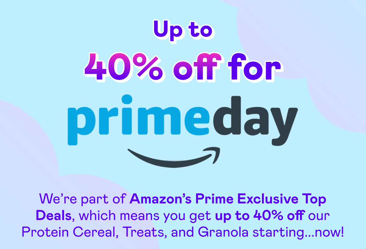 Up to 40% off for Prime Day