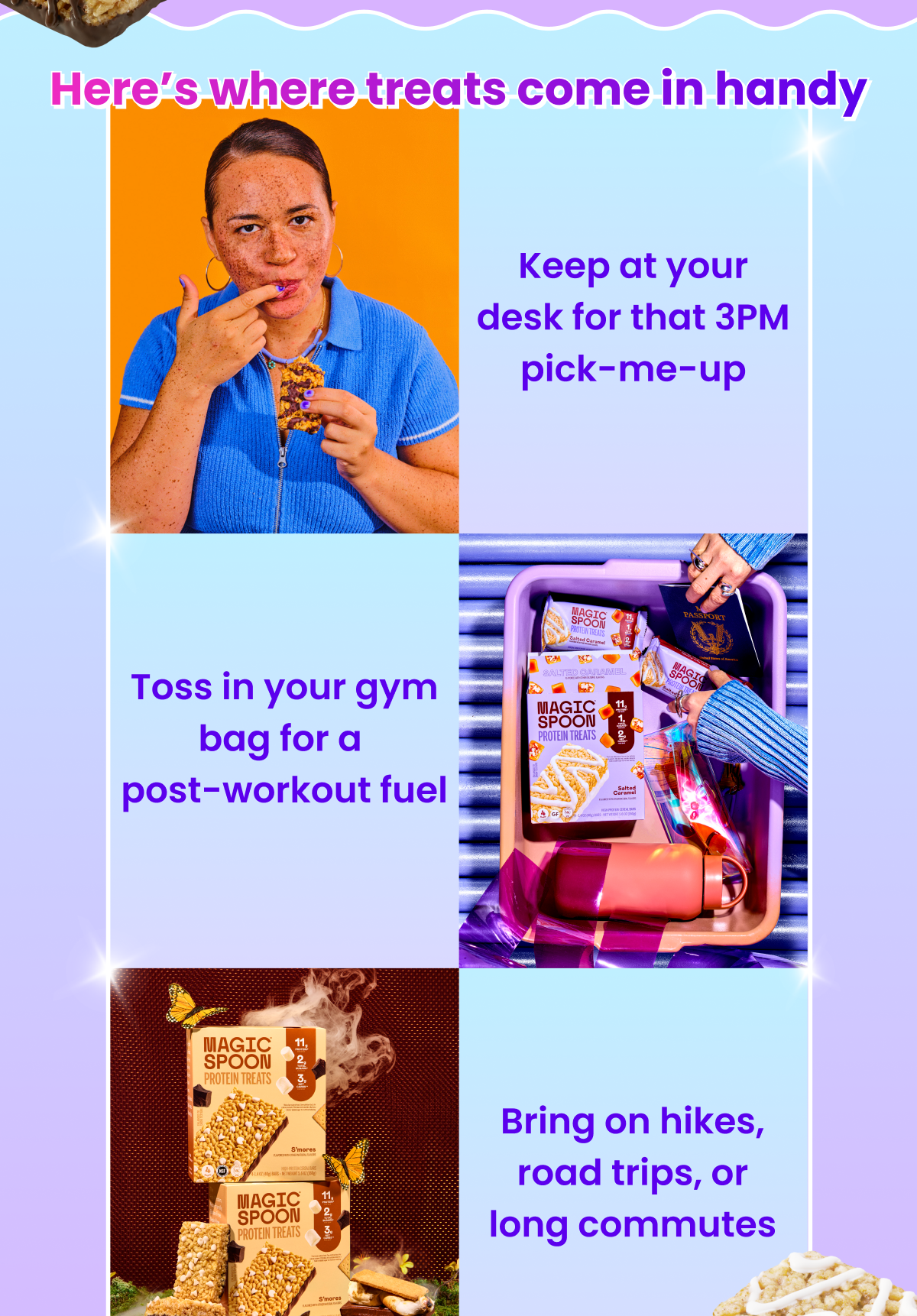 Here's where treats come in handy
