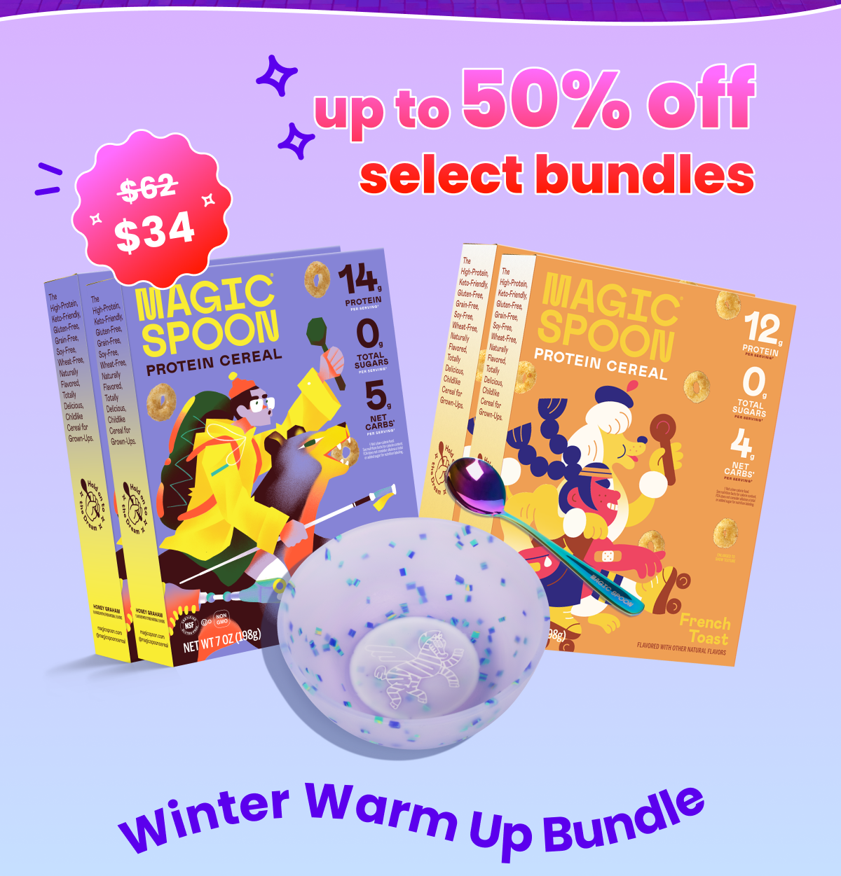 Up to 50% off select bundles