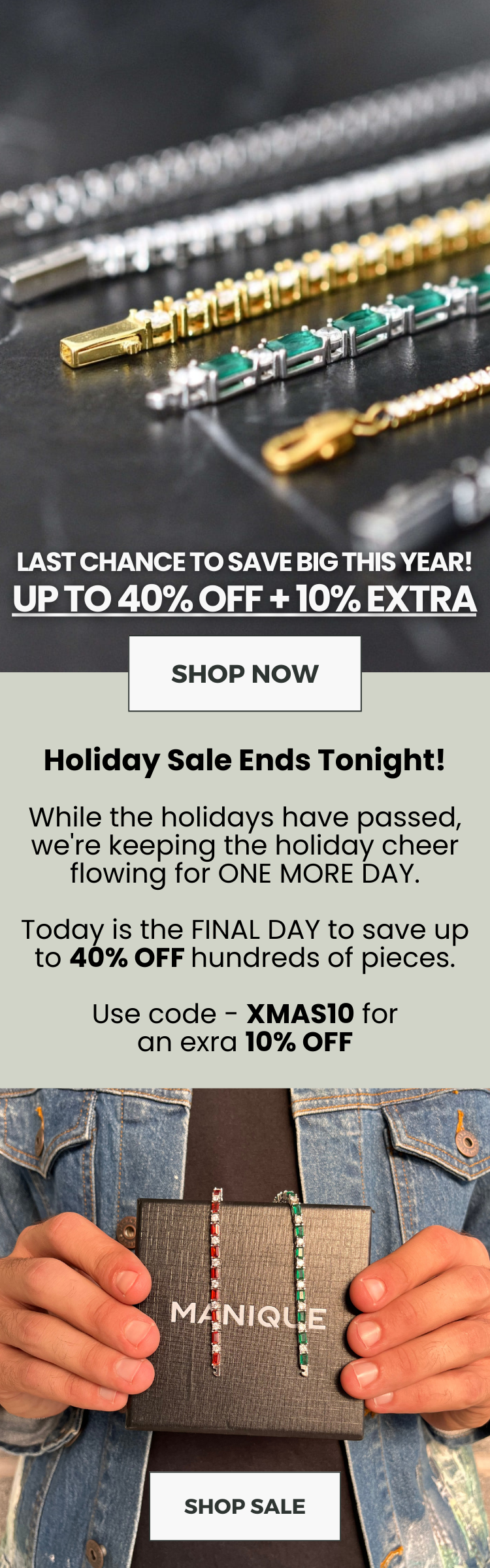 XMAS LAST sale