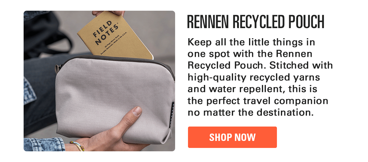 RENNEN RECYCLED POUCH