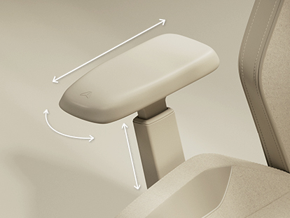 3D armrests