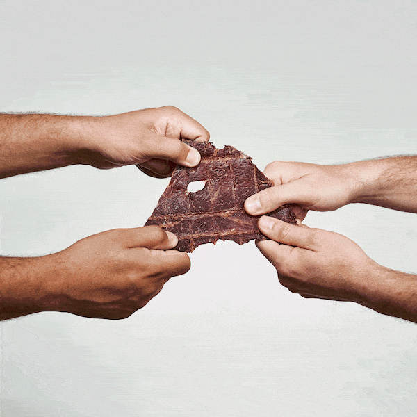 It's not just the eggs flying off the shelves Brisket jerky is B.U.L