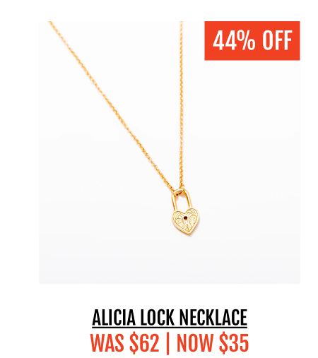 Alicia Lock Necklace