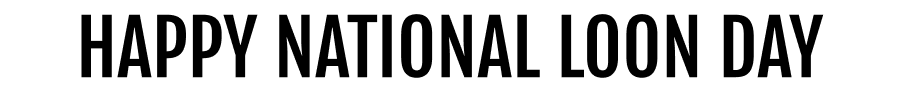 Happy National Loon Day