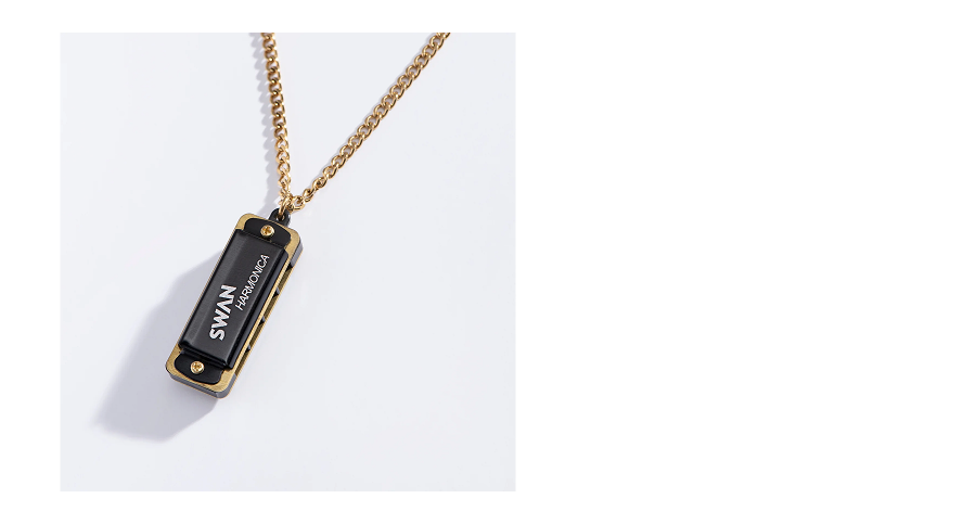 Harmonica Necklace